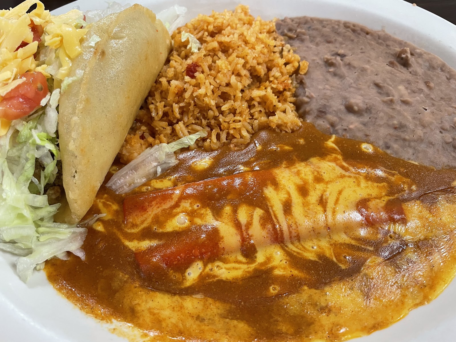 Dish served at El Valle De Mexico
